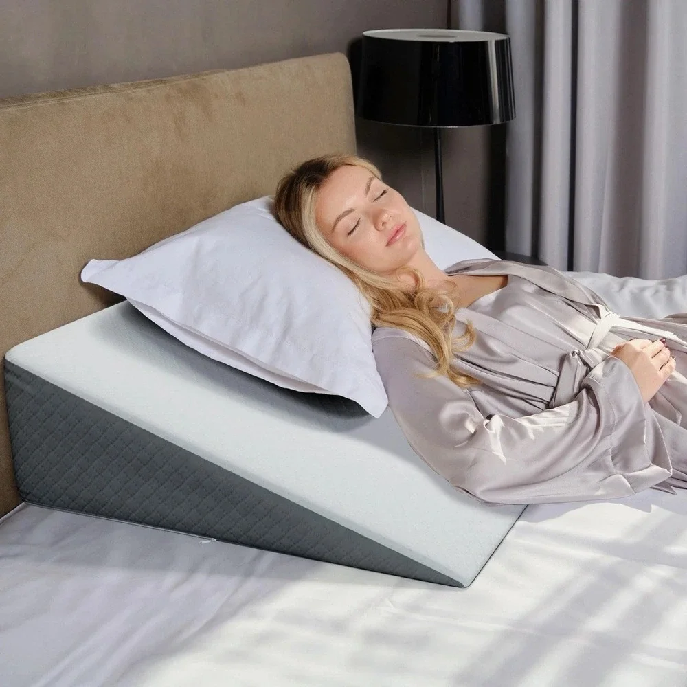 Kolbs Extra Wide Bed Wedge Pillow for Sleep 7.5